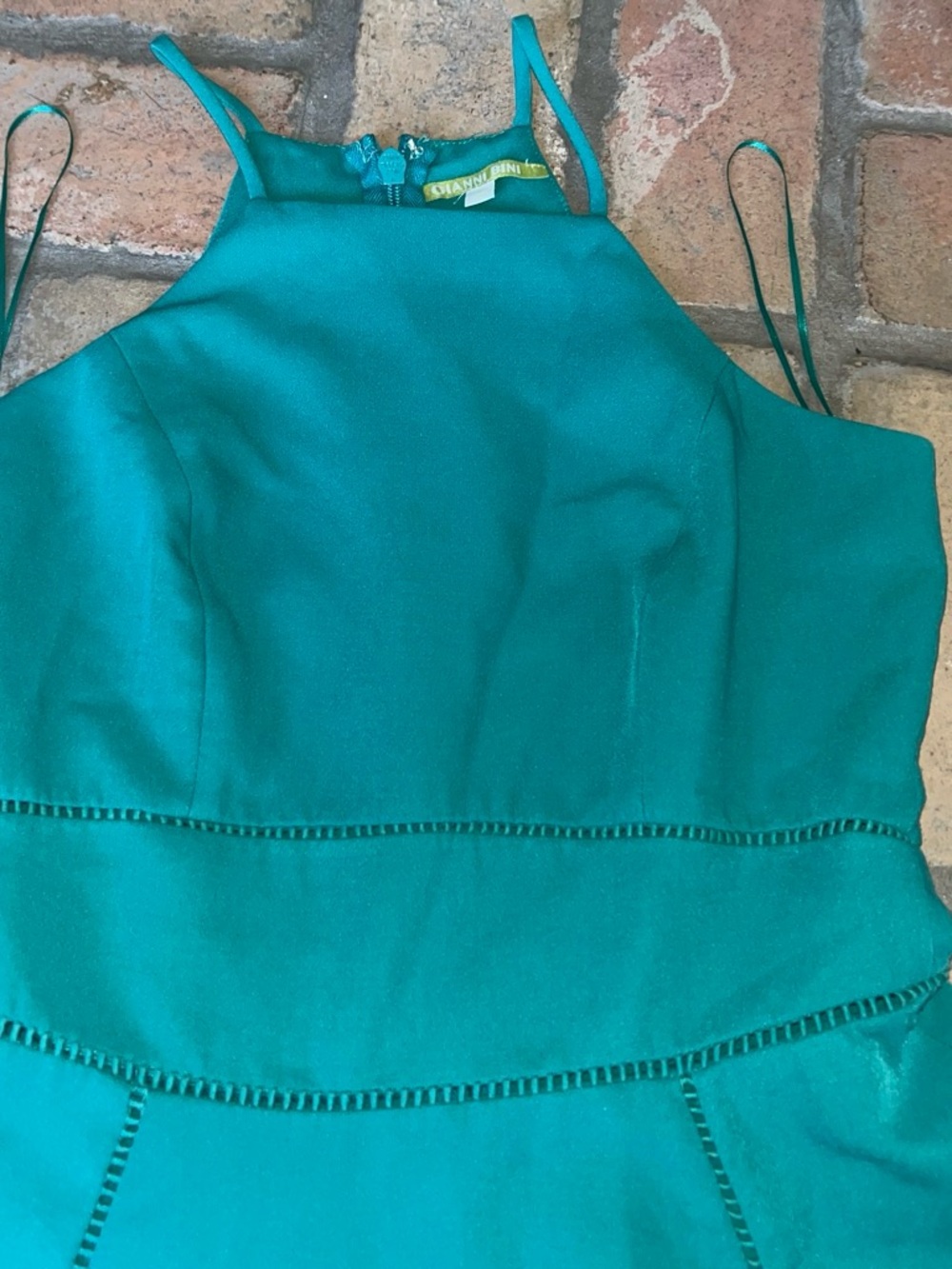 Gianni Bini Teal woman's One-Piece Halter dress